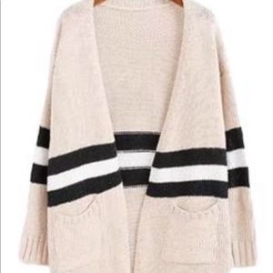 Goodnight Macaroon Oversized Knit Cardigan